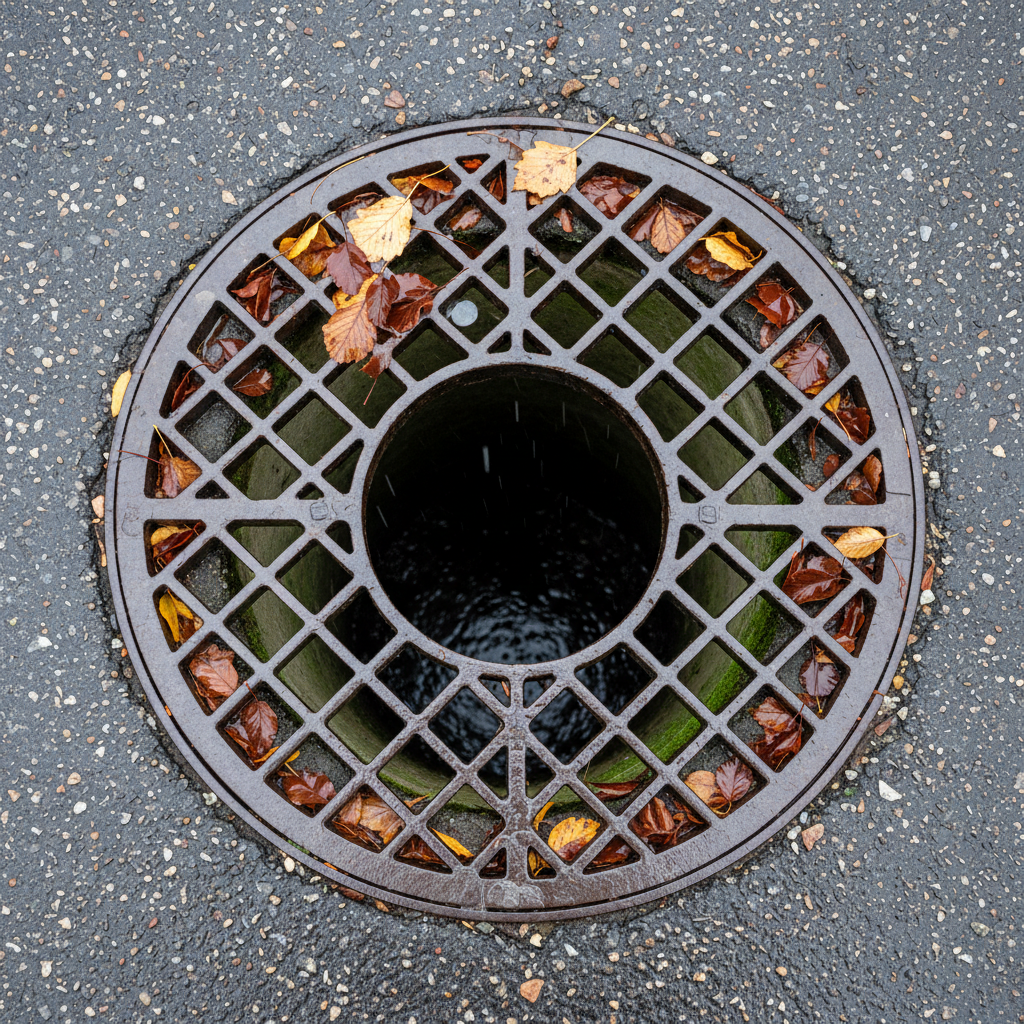 A detailed, high-quality image of a drain